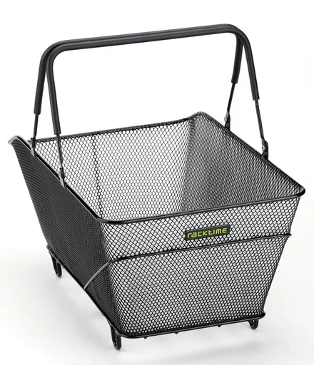 Bask-it Trunk Schultaschenkorb feinmaschig 28 l, schwarz