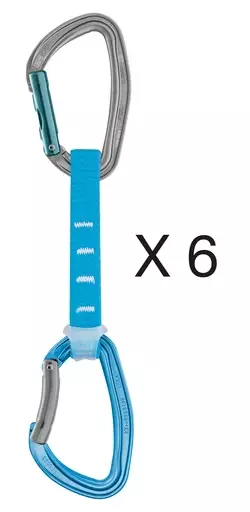 Djinn Axess 6er-Set 12cm M060A-12 12 1/2x1,75-2 1/4'' | blau