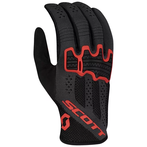 Glove Gravity LF M | black-fiery-red