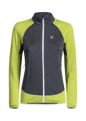 Thermal Color Maglia Woman S | piombo-verde-lime