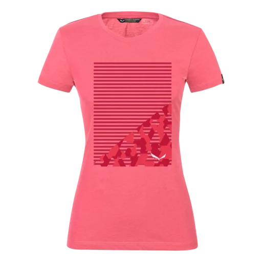 Geometric Dry T-Shirt 34 | calypso-coral-mel