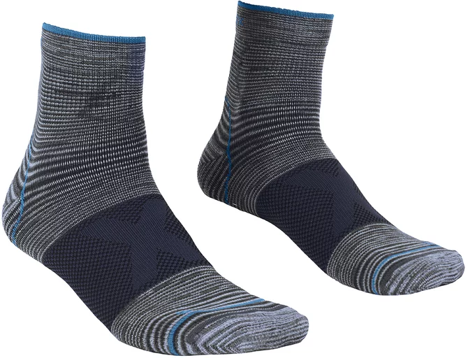 Alpinist Quarter Socks 45-47 | grey-blend