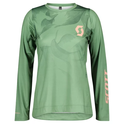 SCO Shirt Trail Vertic LS XS | glade-green-crystal-pink