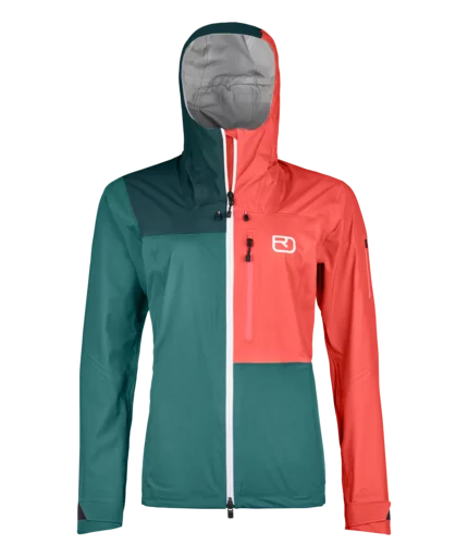 3L Ortler Jacket S | pacific-green