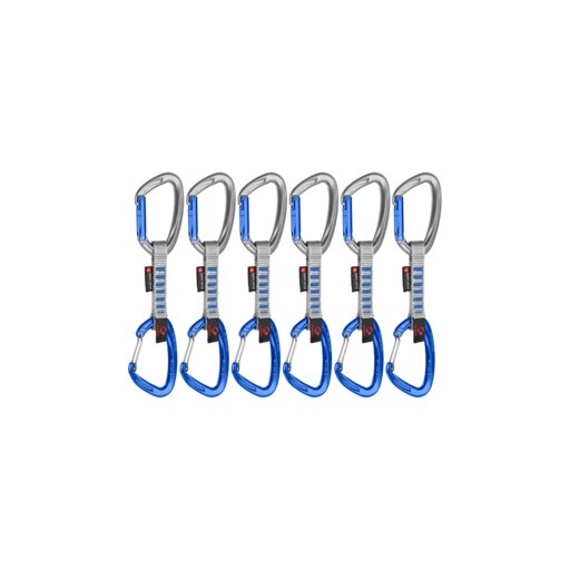 Mammut Crag Keylock Wire 10 cm Indicator 6-Pack Quickdraw