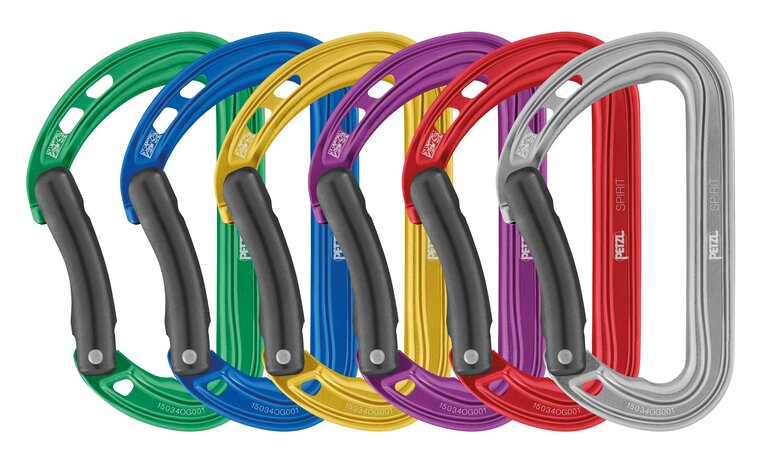 Petzl Spirit 6-Pack Bent Gate