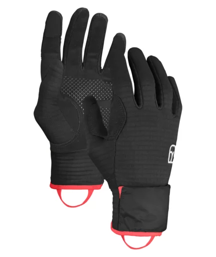 Fleece Grid Cover Glove XS | black-raven