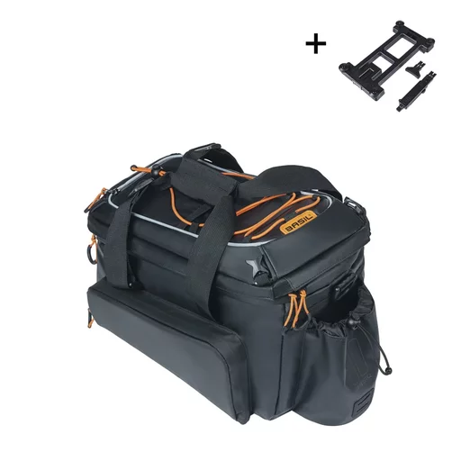 Miles Gepäckträgertasche XL Pro MIK 9-36 l, inkl. XL | schwarz-braun