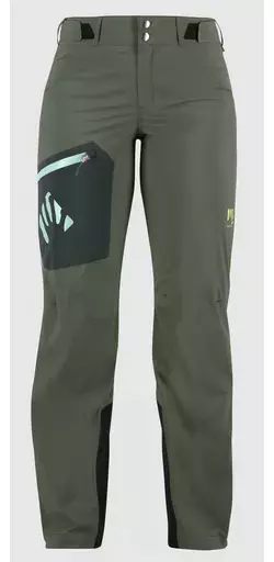 Valsesia Shell Pant S | thyme-black-sand