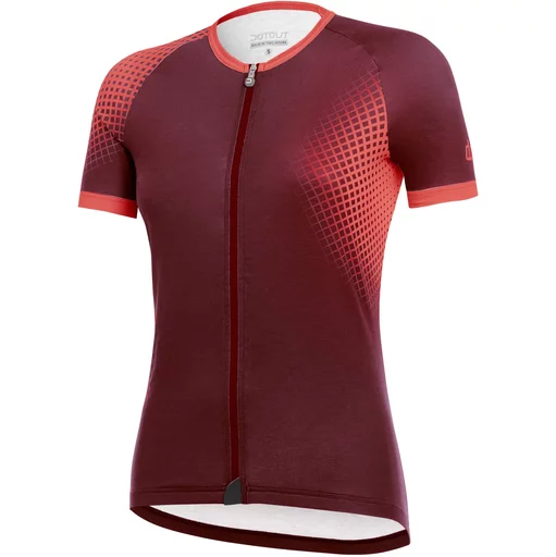 Square Jersey L | bordeaux
