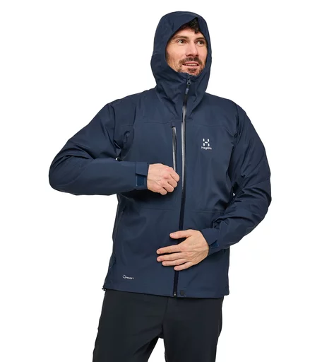 Front Proof Jacket L | tarn-blue