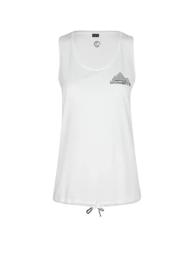 Via Sleeveless Shirt M | white