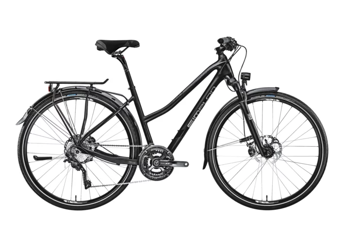 Silkcarbon L | Unisex / hoher Einstieg | black-matt-black-glossy