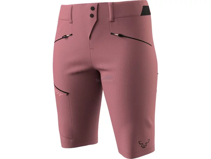 Transalper Dynastretch Shorts S | dark-rose