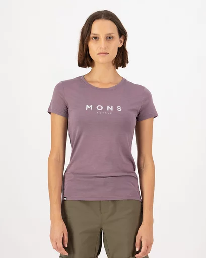 Icon Merino Classic T-Shirt M | mauve