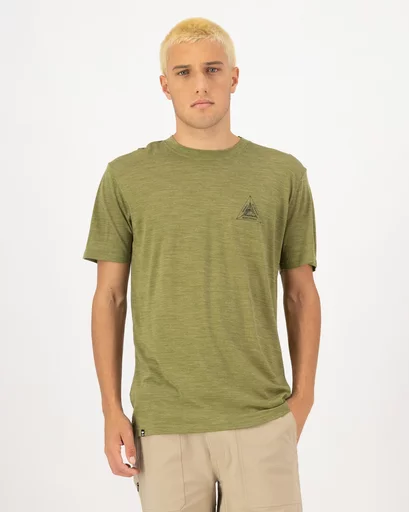 Zephyr Merino Tencel T-Shirt M | fern