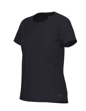 Taema Crew SS L | black-heather