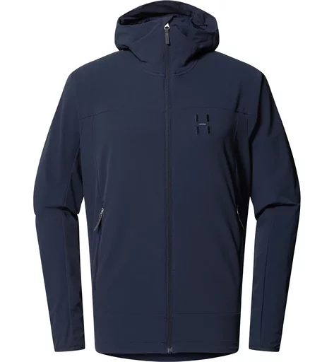 Rosson Softshell Hood S | tarn-blue
