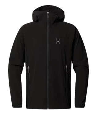 Rosson Softshell Hood S | true-black
