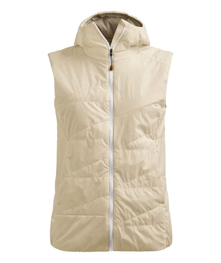 Swisswool Piz Duan Vest S | white-chalk