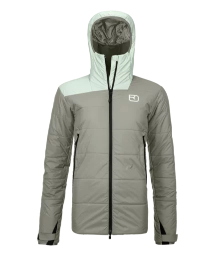 Swisswool Zinal Jacket M | green-sage