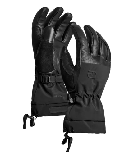 Merino Freeride Glove M | black-raven