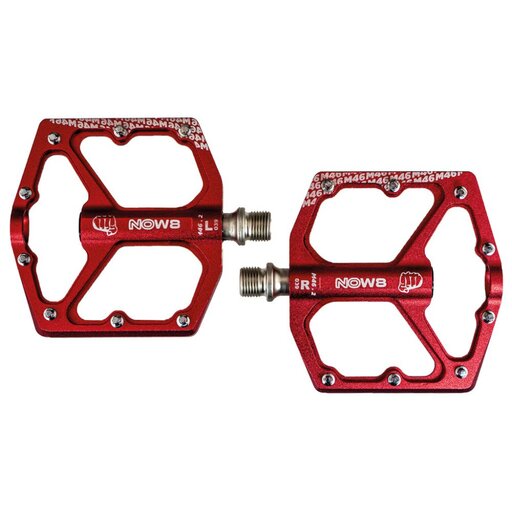NOW 8 Flatpedal M46.2, CroMo-Achse, 8 Pins