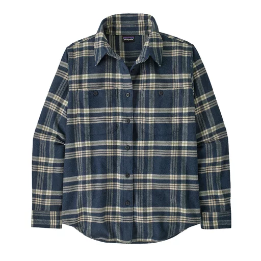 Fjord Flannel Shirt M | old-spruce-sunken-blue