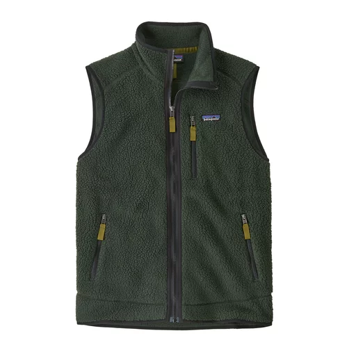 Retro Pile Vest XL | old-growth-green