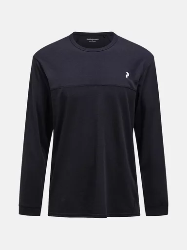 Trail Wool Blend LS L | black