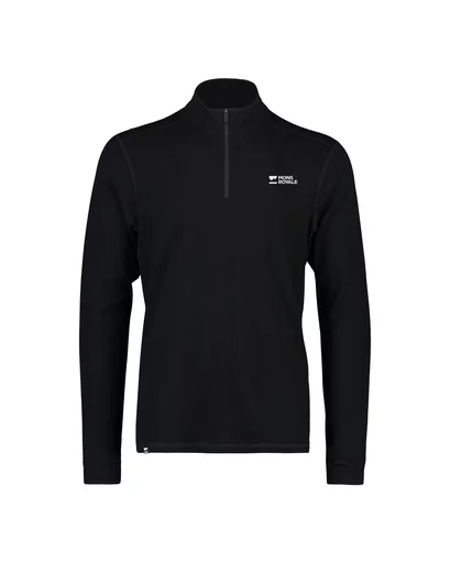 Cascade Merino Base Layer 1/4 Zip Long Sleeve S | black