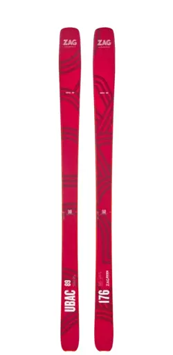 Ubac 89 169 cm | dark-red
