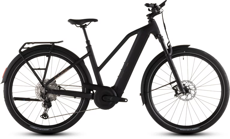 Nuride Hybrid SLX 800 58 cm | Trapez / mittlerer Einstieg | black-gold