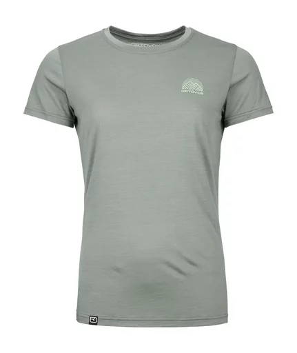 120 Cool Tec Mtn Stripe Ts S | green-sage