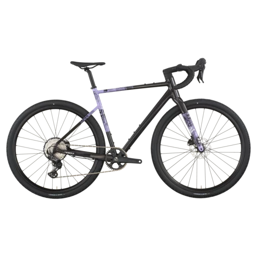 Speedster Gravel 10 XXS | Unisex / hoher Einstieg | carbon-black-tulip-purple