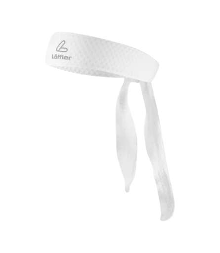 Tie Headband Txgrid one size | white