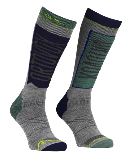 Freeride Long Socks 39-41 | arctic-grey