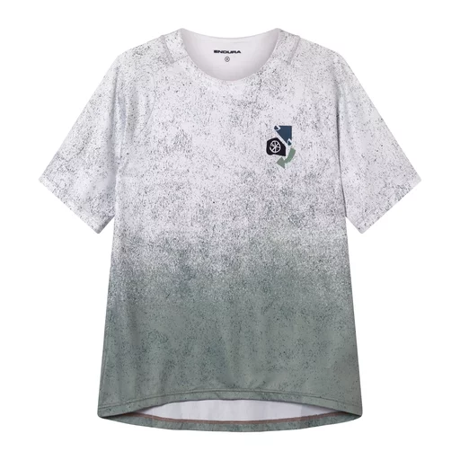 Singletrack S/S Print Tee S | aero-blue