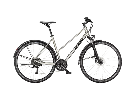 X-Life Track Street 43 cm | Trapez / mittlerer Einstieg | core-grey