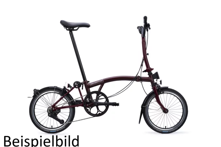 C Line M4R Einheitsgröße | Klapprad | red-plum