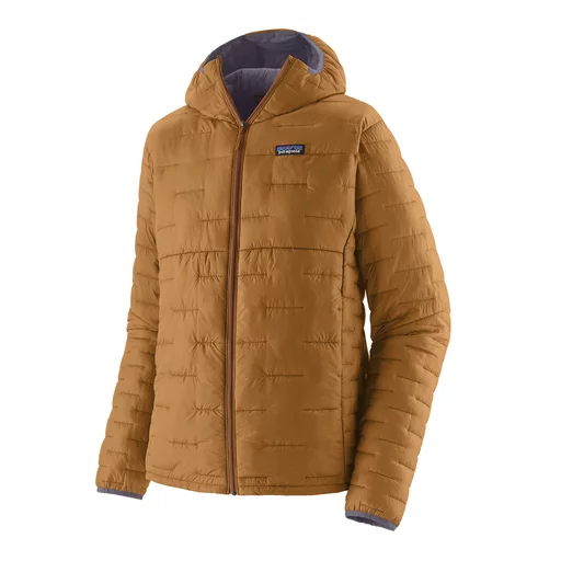 Micro Puff Hoody S | cinnamon-brown