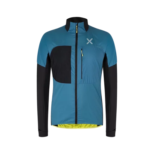 Traccia Octa Maglia M | steel-blue-sunny-lime