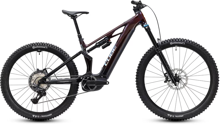 Stereo Hybrid ONE77 HPC SLX 800 L | Unisex / hoher Einstieg | liquidred-black
