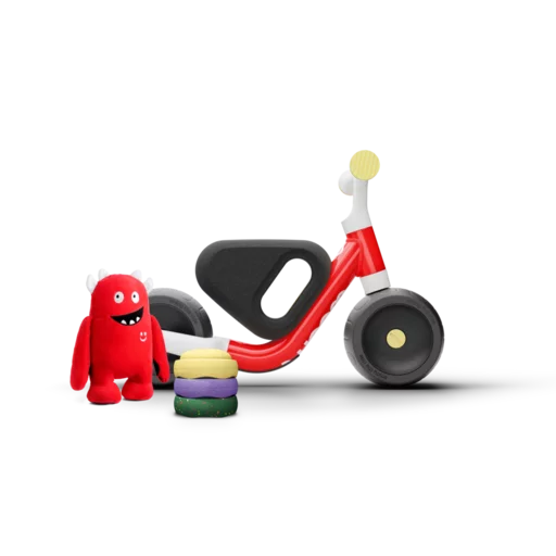 Wow 10" | woom-red